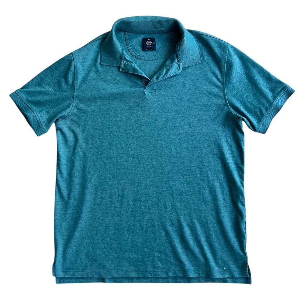 Men's Teal Polo Shirt M